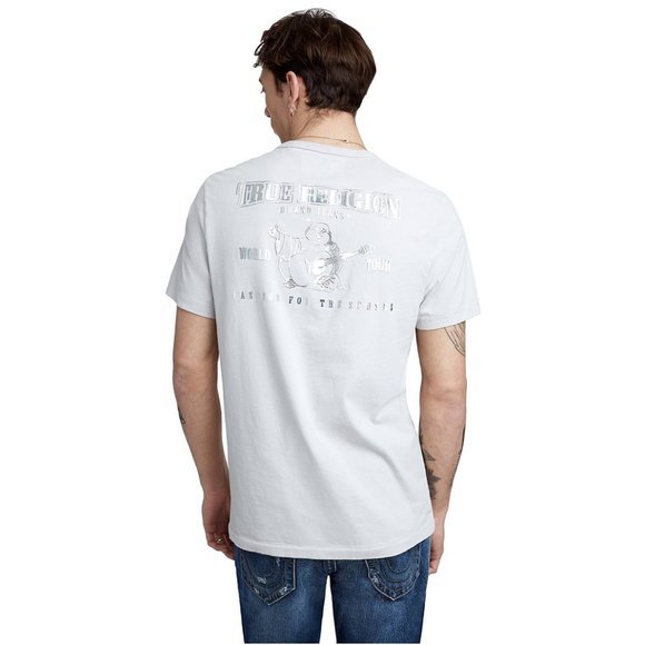 True Religion Men's Buddha Logo Tee T-Shirt - Picture 2 of 5